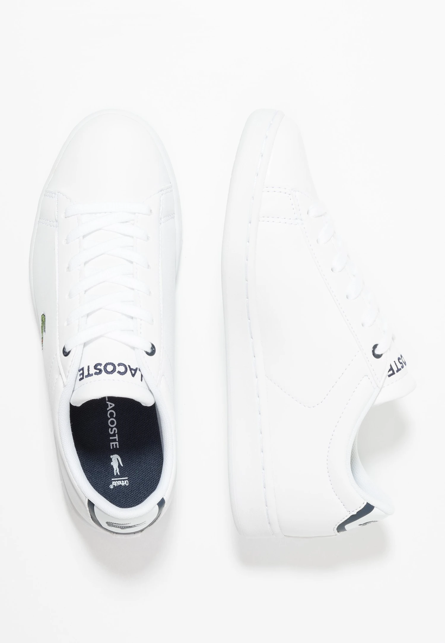 Lacoste Carnaby Evo - Sneakers Laag - White/Navy 2 Lacoste Carnaby Evo - Sneakers Laag - White/Navy - Afbeelding 2