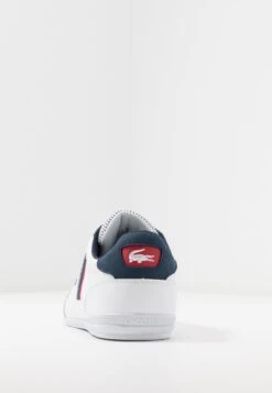 Lacoste Chaymon - Sneakers Laag - White/Navy/Red -Lacoste 571d9162bd9e4541aedc6dafbcf84fd4