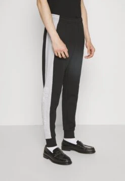 Lacoste Unisex - Trainingsbroek - Black/Silver Chine