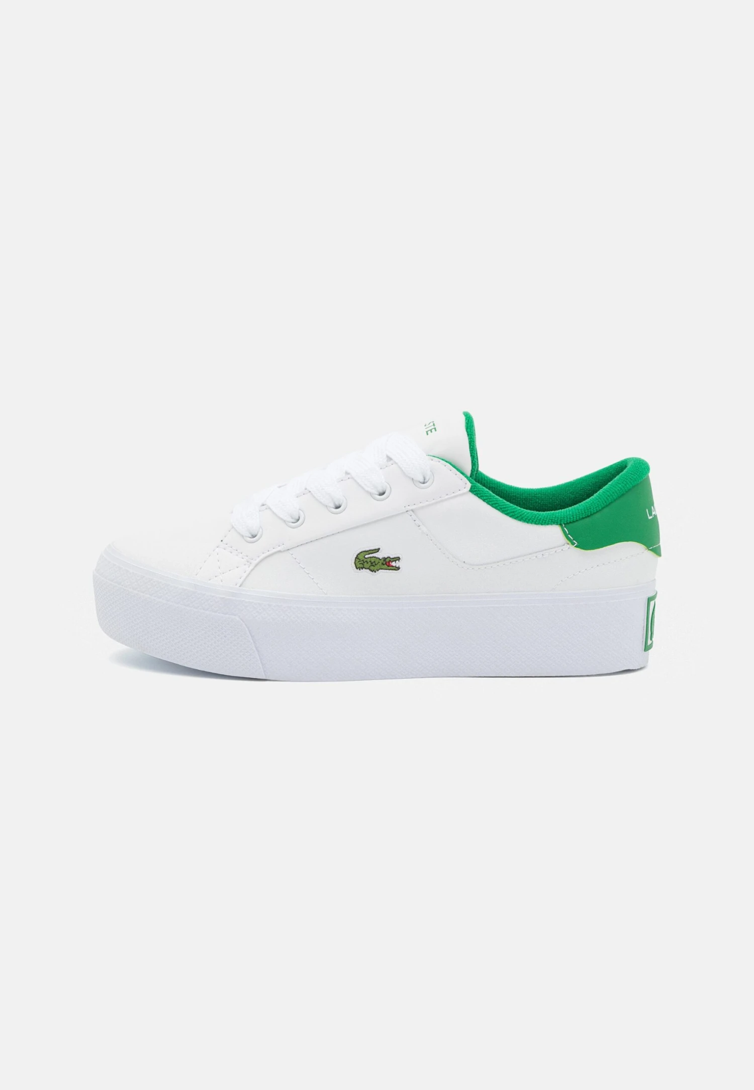Lacoste Ziane Platform - Sneakers Laag - White/Green 2 Lacoste Ziane Platform - Sneakers Laag - White/Green - Afbeelding 2