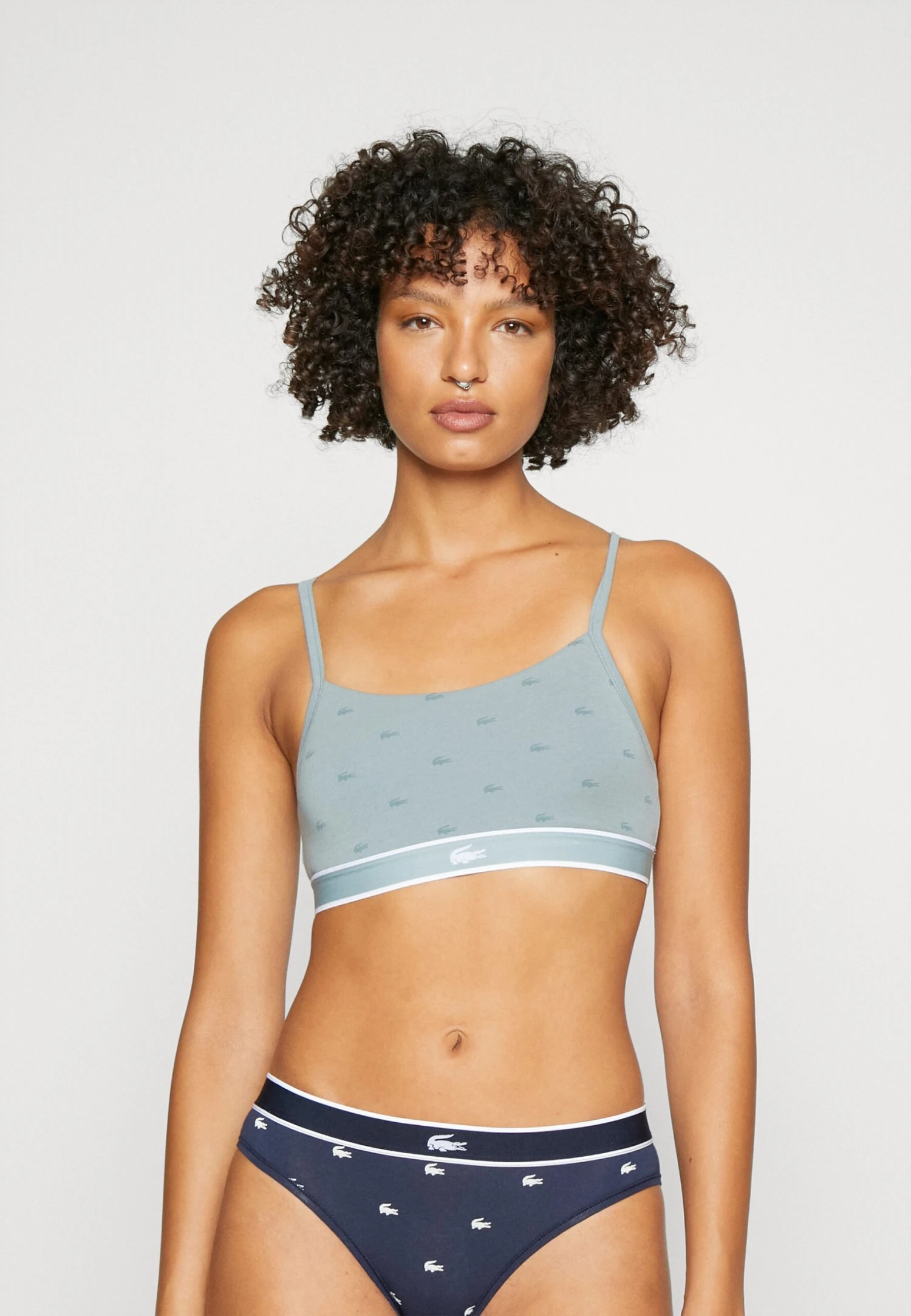 Lacoste Bustier - Alloy/Blue Grey 1 Lacoste Bustier - Alloy/Blue Grey