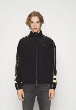Lacoste Windjack - Black/Limeira