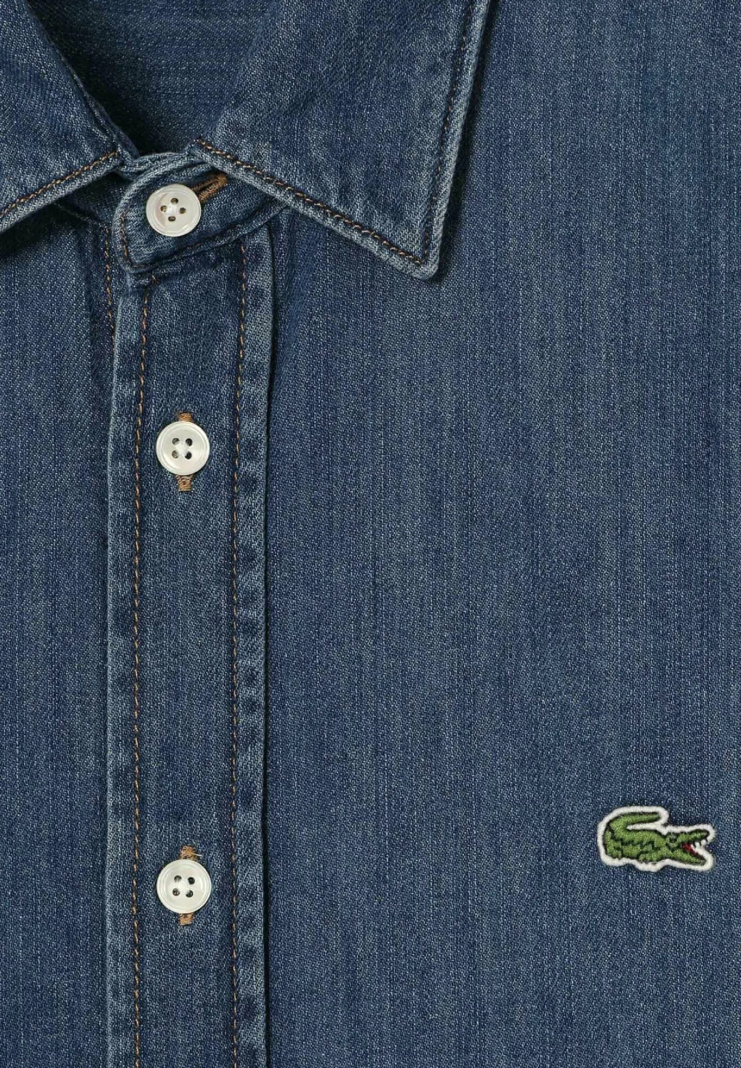 Lacoste Langarm - Overhemd - Bleu 6 Lacoste Langarm - Overhemd - Bleu - Afbeelding 6