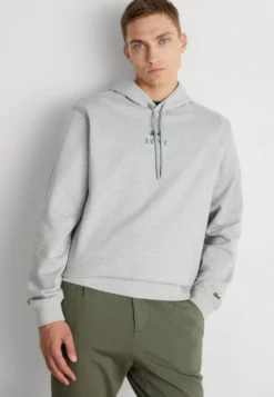 Lacoste Unisex - Hoodie - Silver Chine