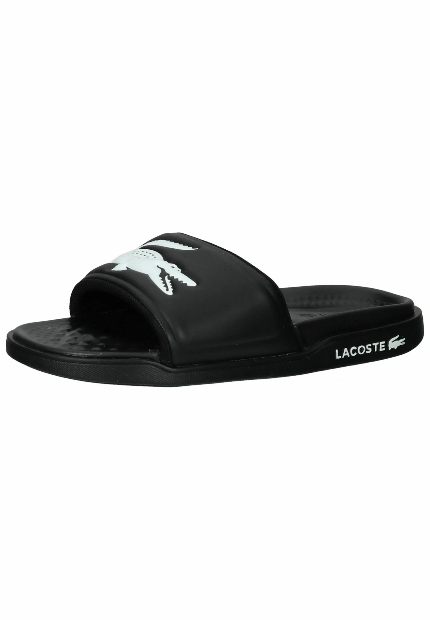 Lacoste Badslippers - Blk Wht 2 Lacoste Badslippers - Blk Wht - Afbeelding 2