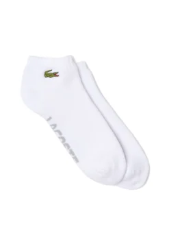 Lacoste Enkelsokken - Blanc Gris Chiné