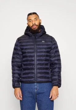 Lacoste Winterjas - Bleu Marine