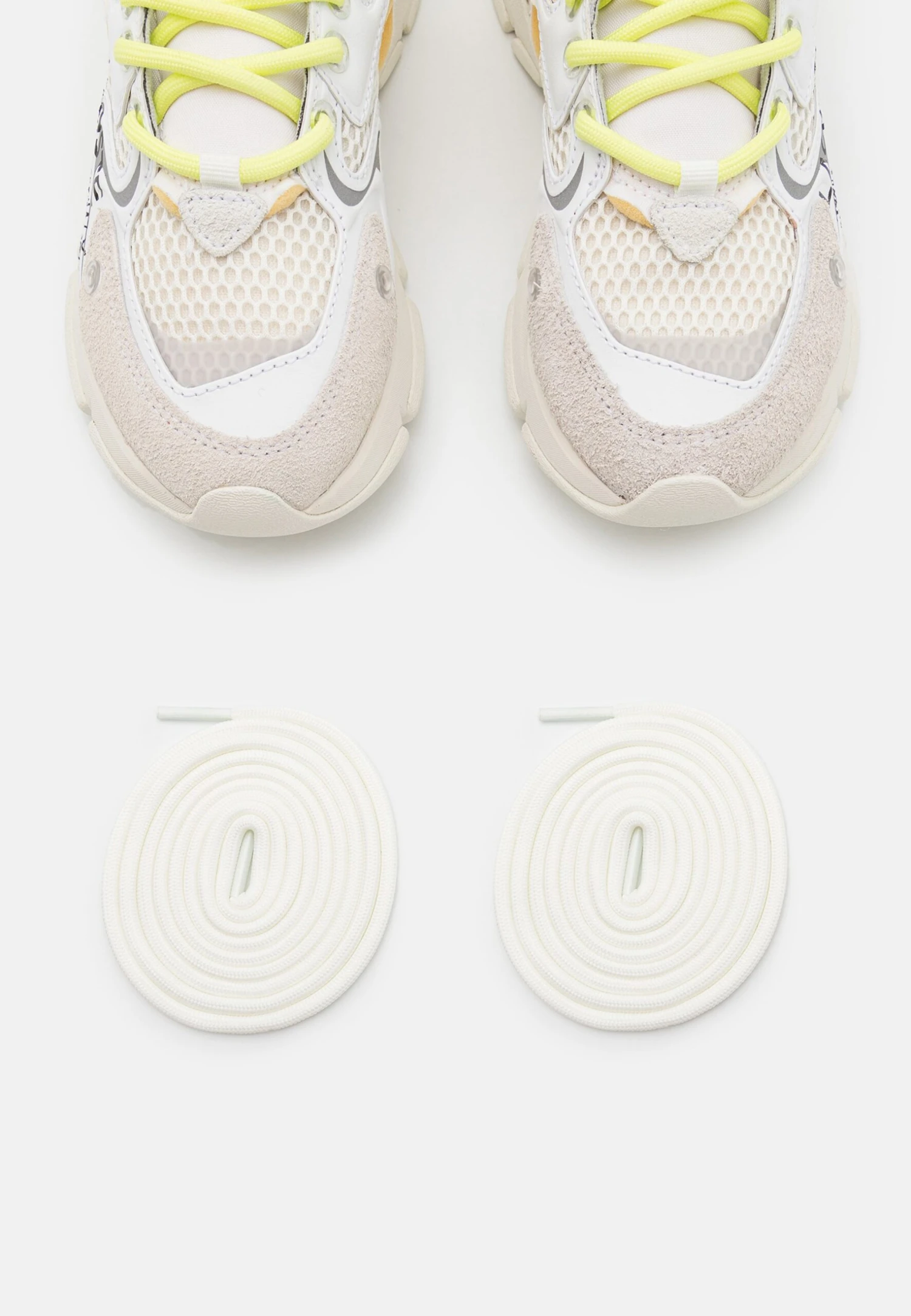 Lacoste Sneakers Laag - Off-White/Light Green 6 Lacoste Sneakers Laag - Off-White/Light Green - Afbeelding 6