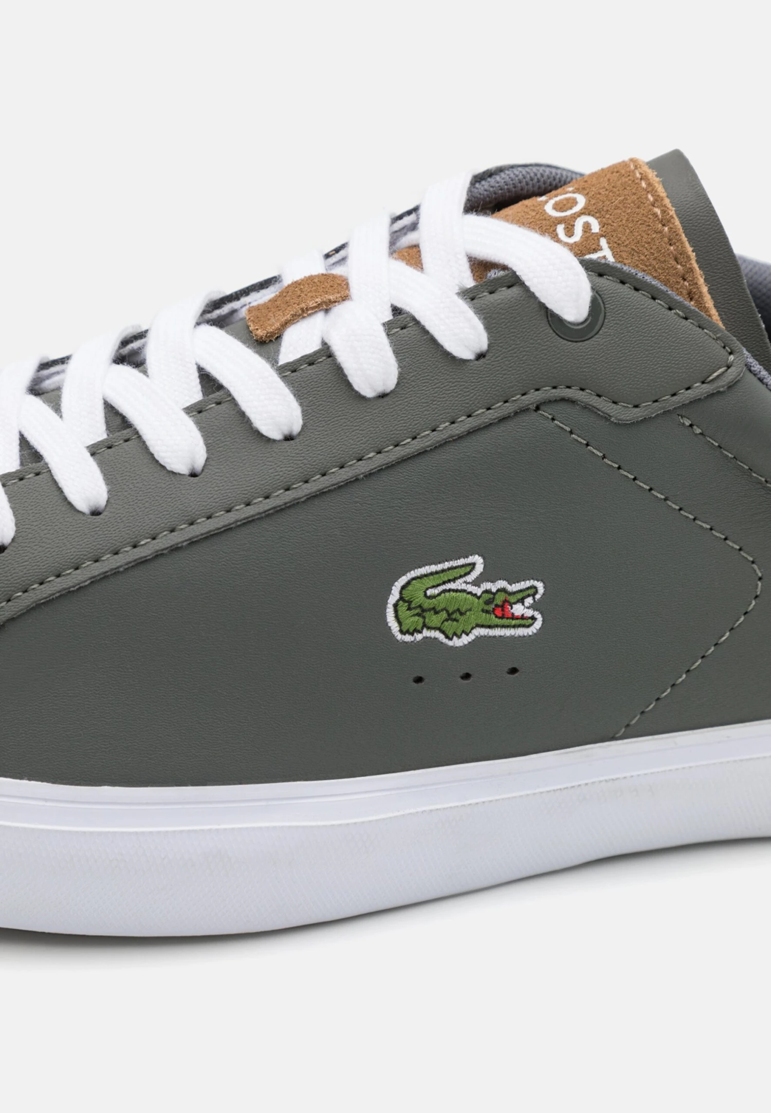 Lacoste Powercourt - Sneakers Laag - Dark Grey/Brown 6 Lacoste Powercourt - Sneakers Laag - Dark Grey/Brown - Afbeelding 6