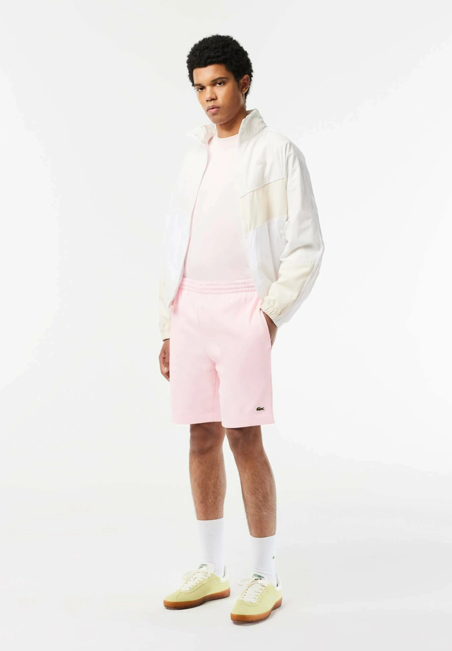 Lacoste Short Homme - Trainingsbroek - Rose Pale 2 Lacoste Short Homme - Trainingsbroek - Rose Pale - Afbeelding 2