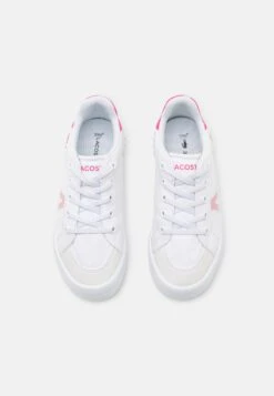 Lacoste Unisex - Sneakers Laag - Blanc/Rose -Lacoste 75a4f7a17c9c4632b88c0dfdad766888