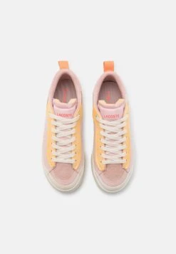 Lacoste Platform- Sneakers Laag - Lightt Pink/Light Yellow -Lacoste 77877955fbab47a780a9504d7d458dfd