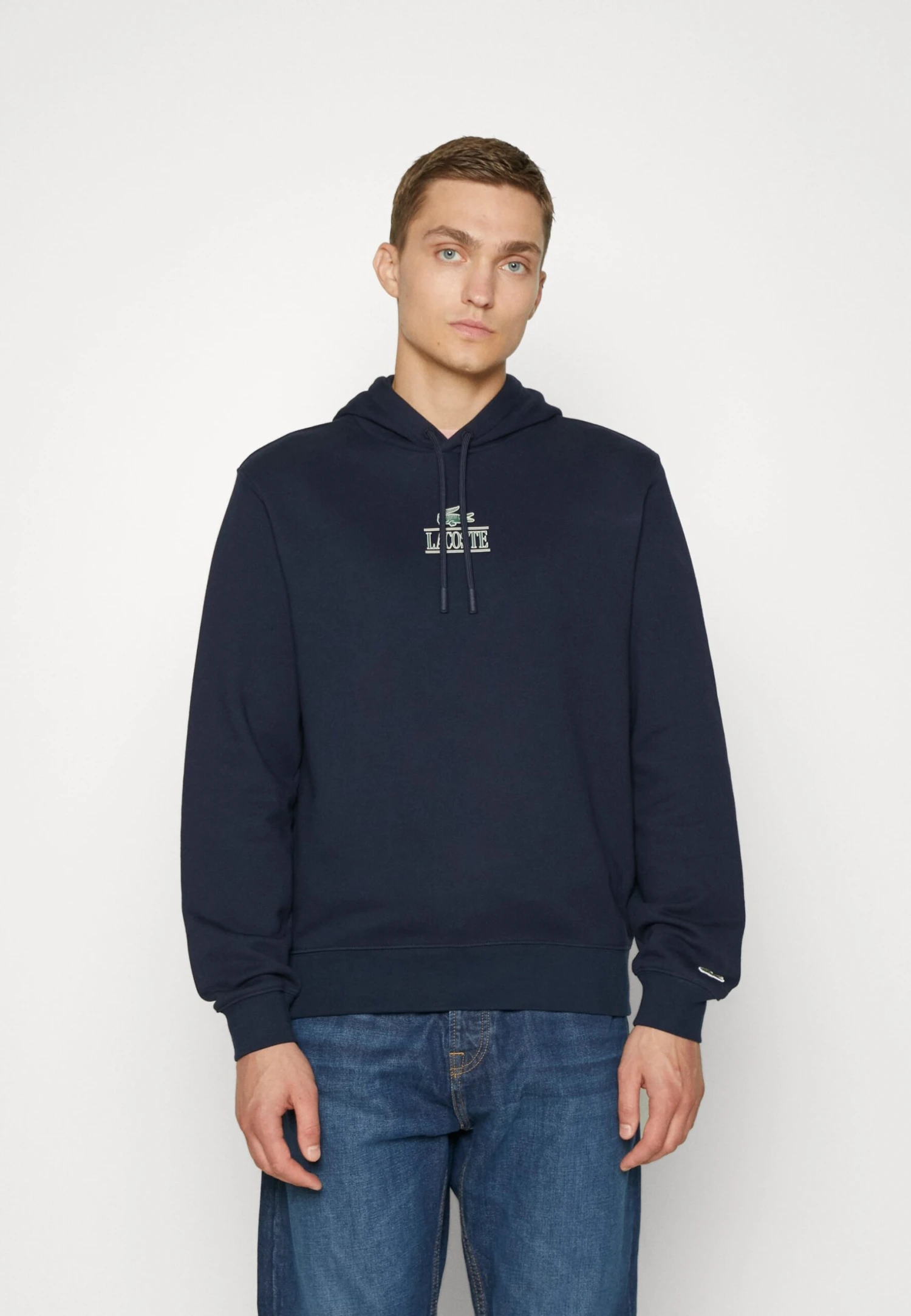 Lacoste Unisex - Hoodie - Navy Blue 3 Lacoste Unisex - Hoodie - Navy Blue - Afbeelding 3