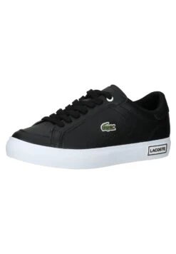 Lacoste Powercourt - Sneakers Laag - Blk/Wht