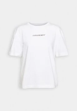 Lacoste Logo T Shirt - T-Shirt Basic - White -Lacoste 8130be71c490465a8dc80274effb7434