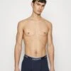 Lacoste 3 Pack - Onderbroeken - Parma Navy Blue Silver Chine