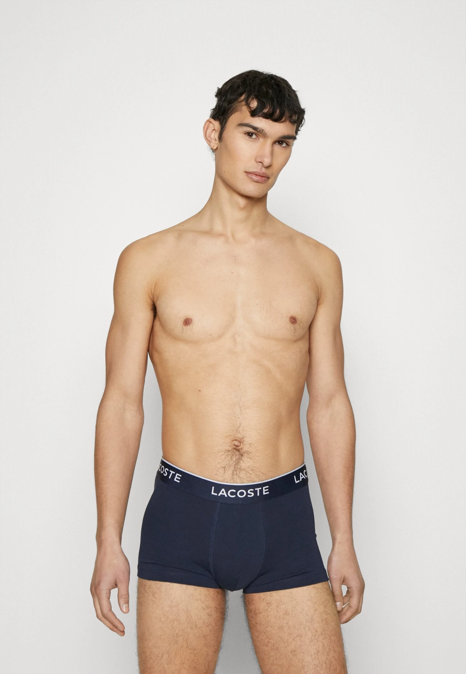 Lacoste 3 Pack - Onderbroeken - Parma Navy Blue Silver Chine 1 Lacoste 3 Pack - Onderbroeken - Parma Navy Blue Silver Chine