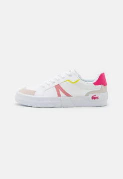 Lacoste Sneakers Laag - White/Pink