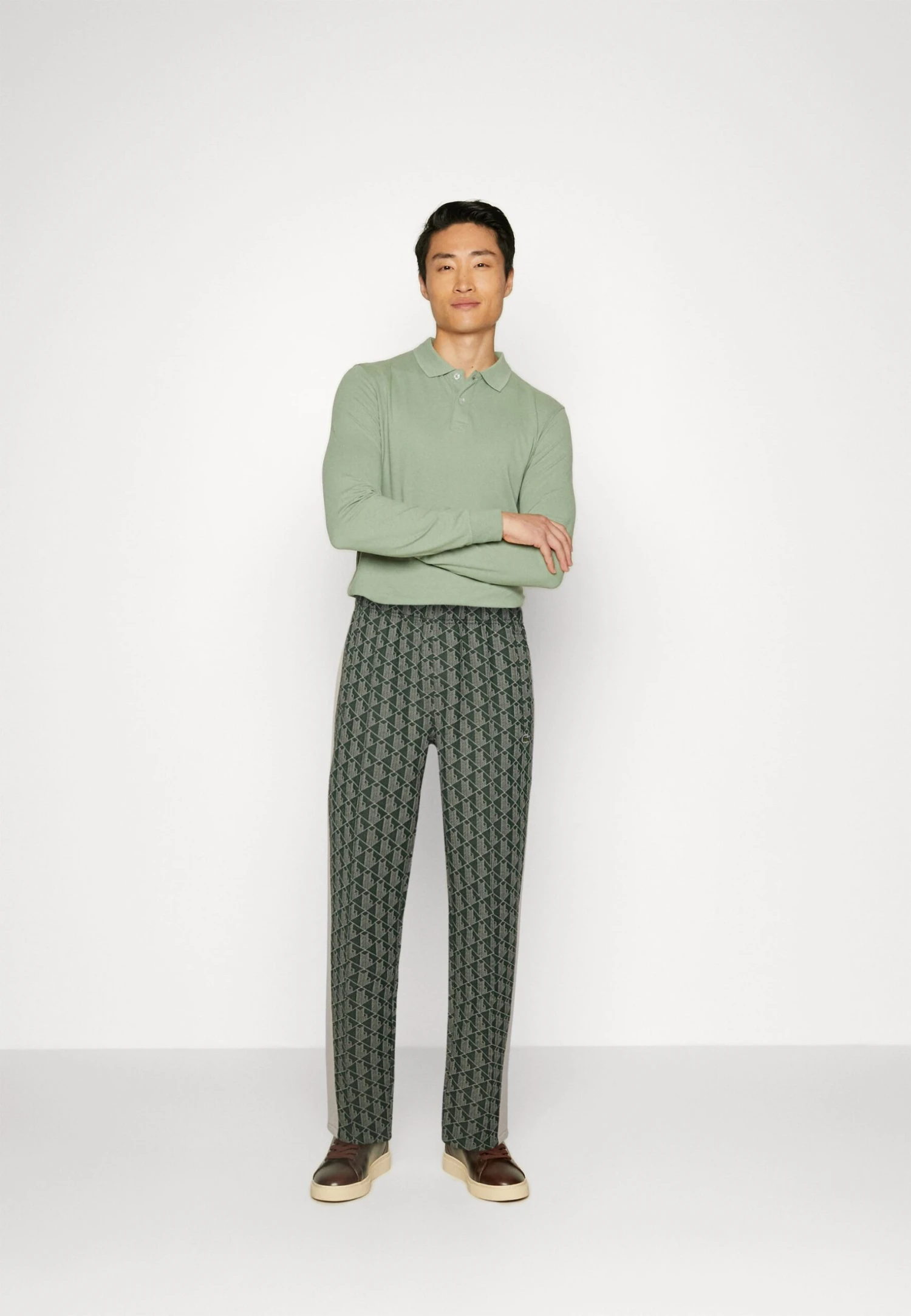 Lacoste Broek - Green/Wood Shaving 2 Lacoste Broek - Green/Wood Shaving - Afbeelding 2