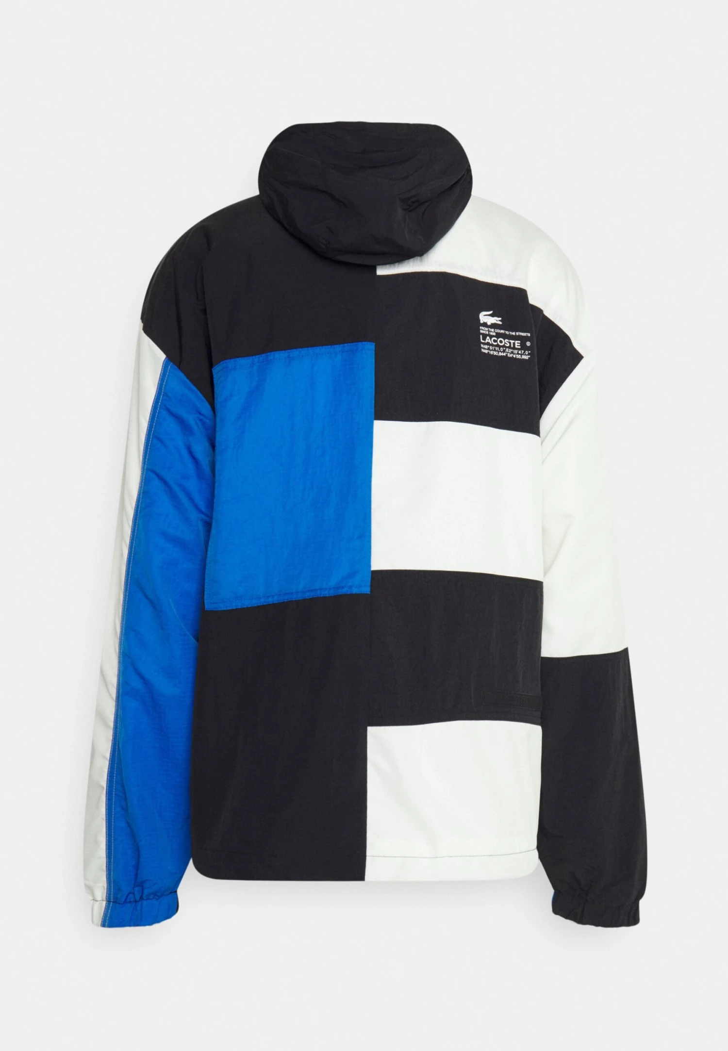 Lacoste Plus - Windjack - Noir/Marina Farine 2 Lacoste Plus - Windjack - Noir/Marina Farine - Afbeelding 2