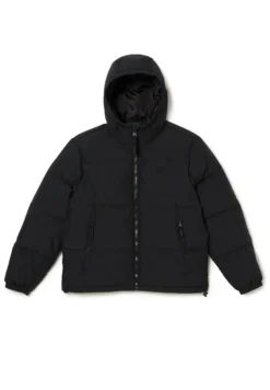 Lacoste Bh3522_Sni - Gewatteerde Jas - Black
