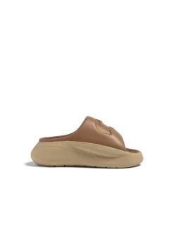 Lacoste Badslippers - Marron Beige