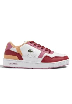 Lacoste Sport Court Enfant - Sneakers Laag - Wht/Pnk