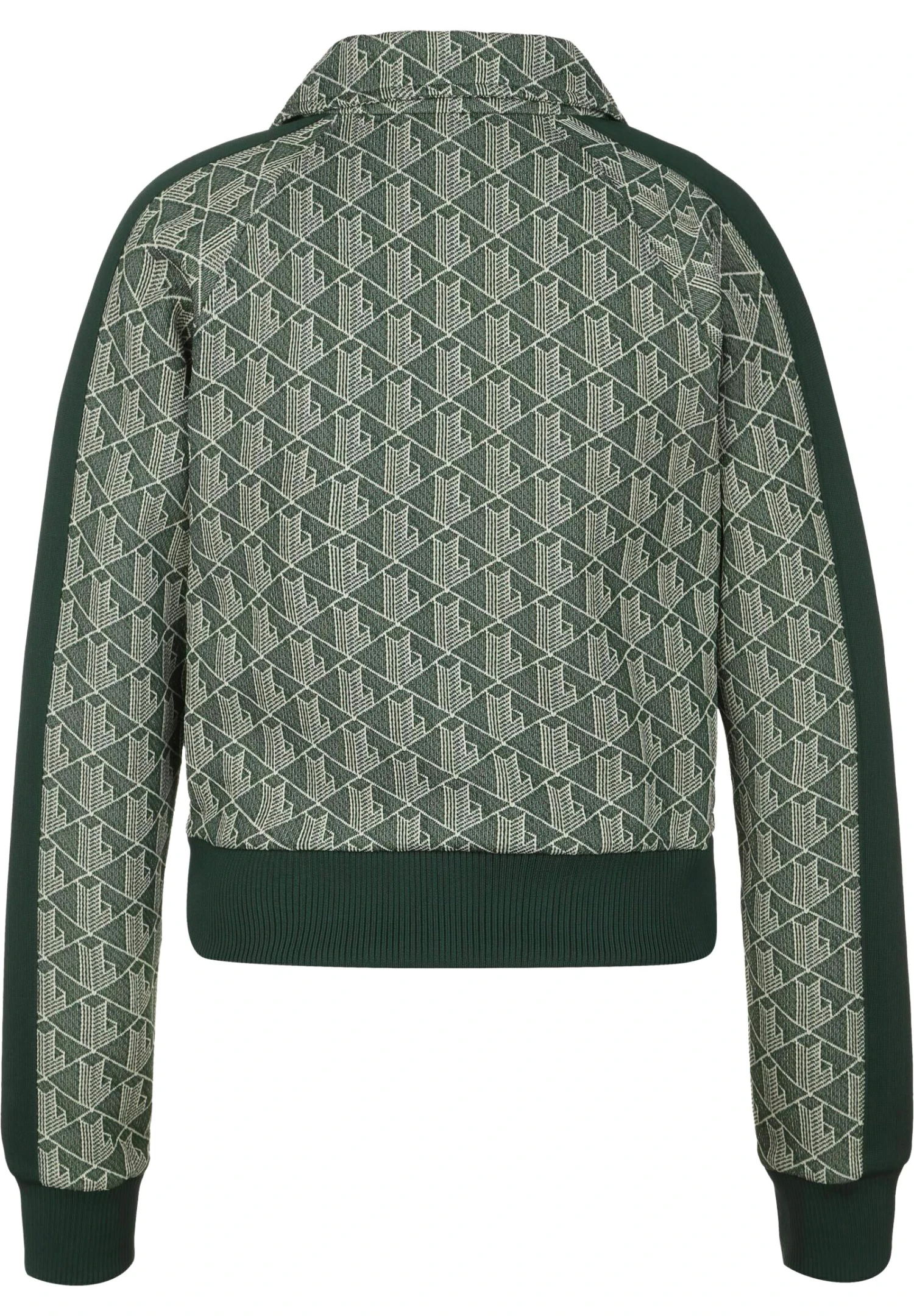 Lacoste Sweater Met Rits - Green Wood Shaving 2 Lacoste Sweater Met Rits - Green Wood Shaving - Afbeelding 2