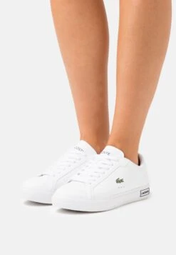 Lacoste Powercourt - Sneakers Laag - White/Black