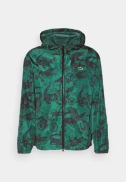 Lacoste X Netflix Unisex - Lichte Jas - Green/Black -Lacoste 903ed8c3a0fa486f8b9c010284777709 scaled