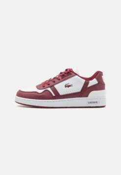 Lacoste T-Clip 223 Unisex - Sneakers Laag - White/Burgundy