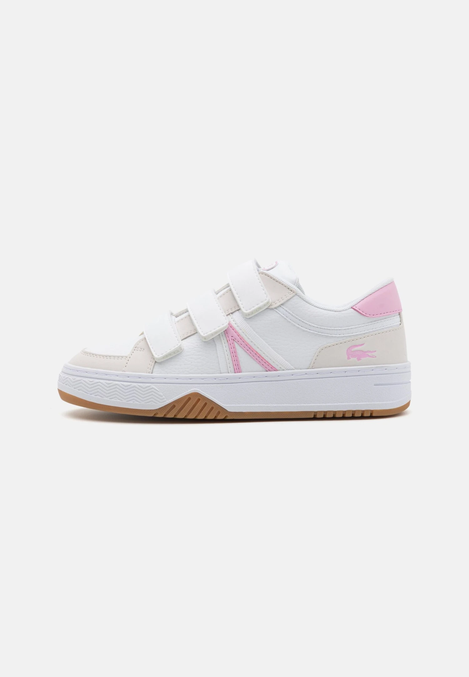 Lacoste Unisex - Sneakers Laag - White/Pink 1 Lacoste Unisex - Sneakers Laag - White/Pink