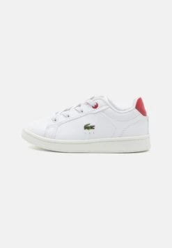 Lacoste Carnaby Pro 2231 Unisex - Sneakers Laag - White/Red