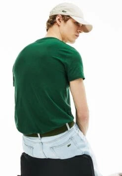 Lacoste T-Shirt Basic - Evergreen -Lacoste 976ac3a4de324feb850a29b82d9f587a