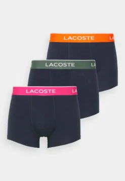 Lacoste 3 Pack - Onderbroeken - Bleu Marine/Vert Fonce/Orange -Lacoste 9bb7327bb16d46fab90b57ab6865f10d scaled