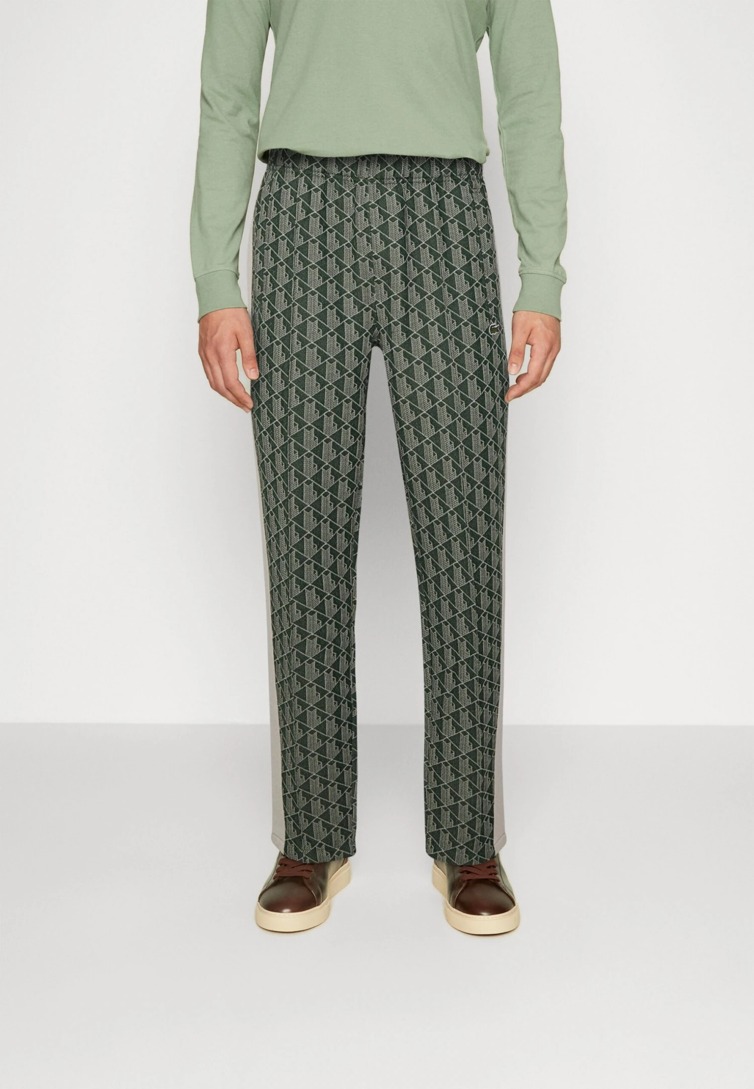 Lacoste Broek - Green/Wood Shaving 1 Lacoste Broek - Green/Wood Shaving