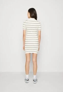 Lacoste Knitted Polo Mini Dress - Gebreide Jurk - Lapland/Flour-Multicolore -Lacoste 9ca5ada7908b44829b42d9747699183c