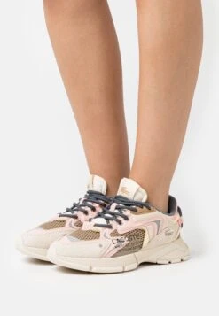 Lacoste Sneakers Laag - Off-White/Light Pink