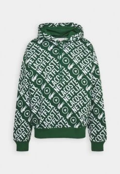 Lacoste X Netflix - Hoodie - Green/White -Lacoste a2aad754430c44c09f7f780153fde15a