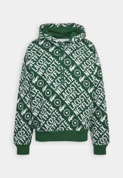 Lacoste X Netflix - Hoodie - Green/White -Lacoste a2aad754430c44c09f7f780153fde15a scaled