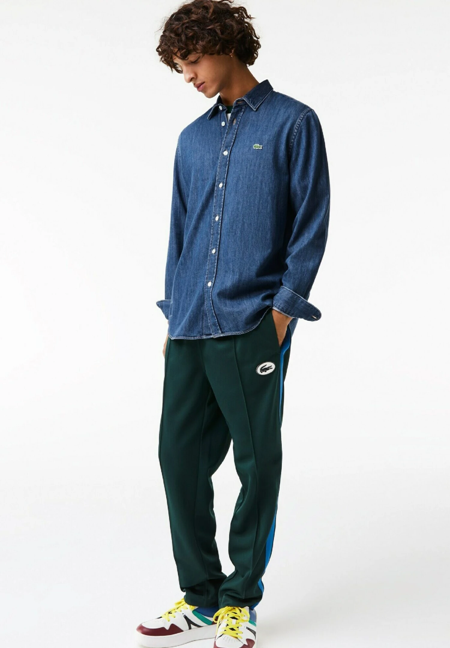 Lacoste Langarm - Overhemd - Bleu 2 Lacoste Langarm - Overhemd - Bleu - Afbeelding 2