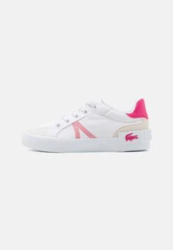 Lacoste Unisex - Sneakers Laag - Blanc/Rose