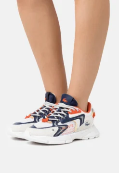 Lacoste Sneakers Laag - White/Orange