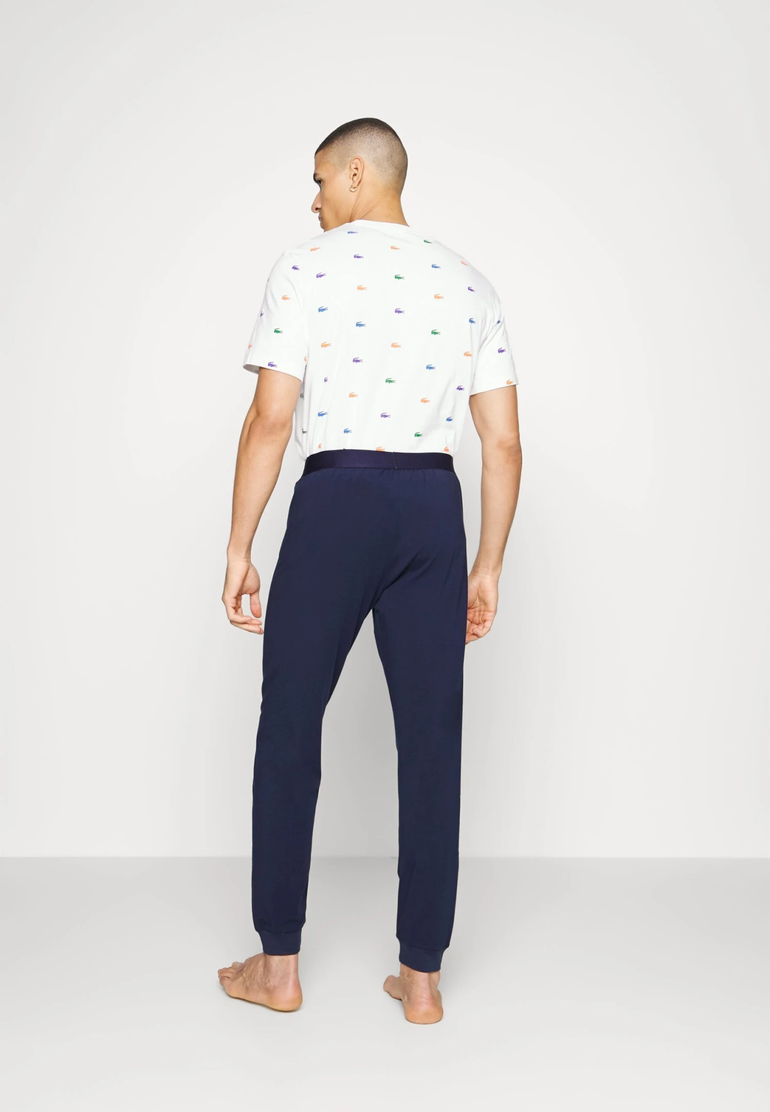 Lacoste Pyjamabroek - Navy Blue/White 3 Lacoste Pyjamabroek - Navy Blue/White - Afbeelding 3
