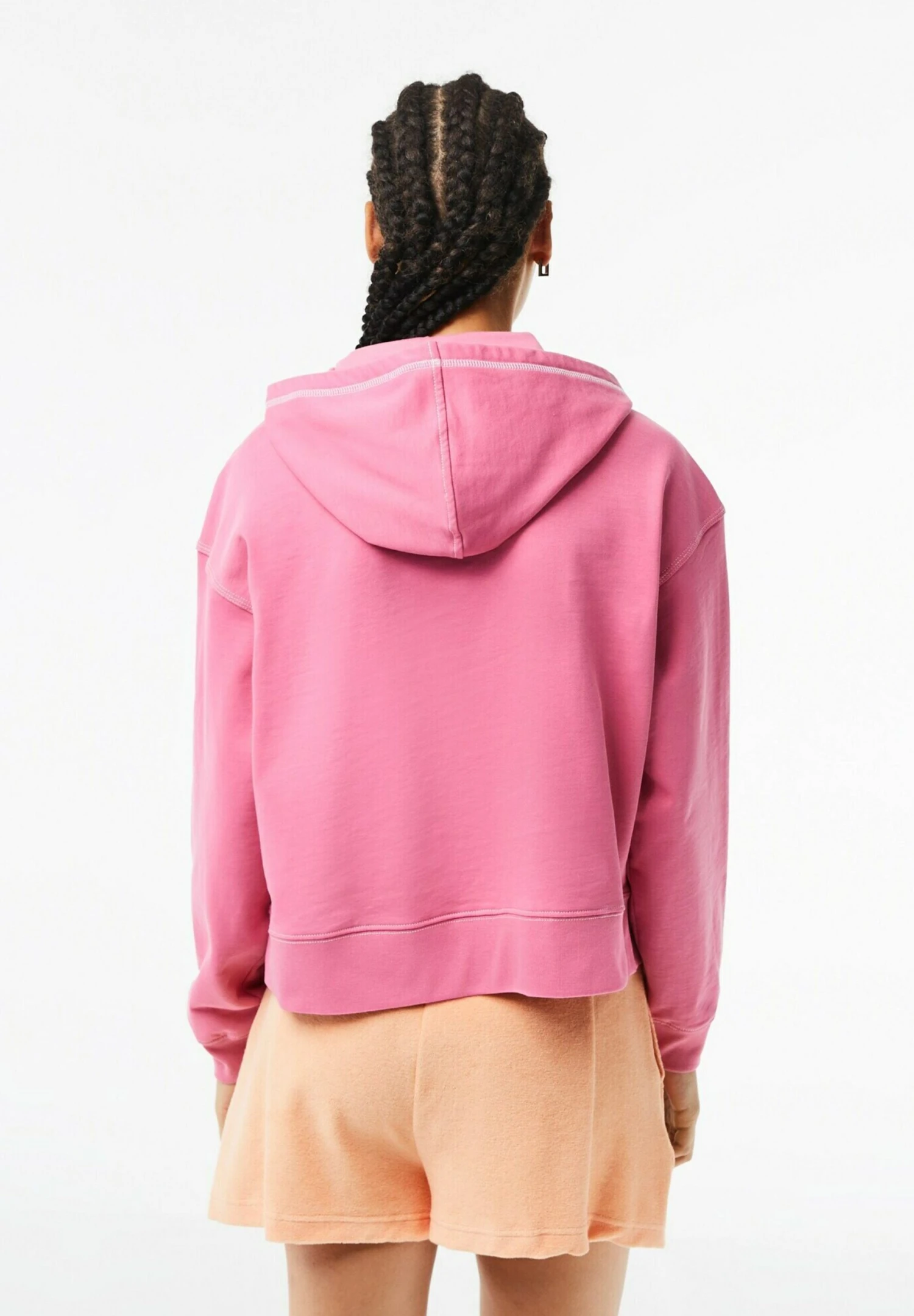 Lacoste Hoodie - Rose 3 Lacoste Hoodie - Rose - Afbeelding 3