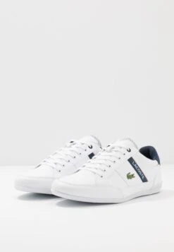 Lacoste Chaymon - Sneakers Laag - White/Navy/Red -Lacoste ad9fcf37db744f0cbbe366816016cf75