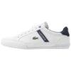 Lacoste Chaymon - Sneakers Laag - White/Navy/Red