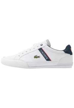 Lacoste Chaymon - Sneakers Laag - White/Navy/Red