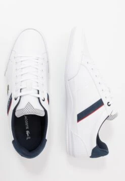 Lacoste Chaymon - Sneakers Laag - White/Navy/Red -Lacoste b813d775c56545d59fd0c49d12329fb2