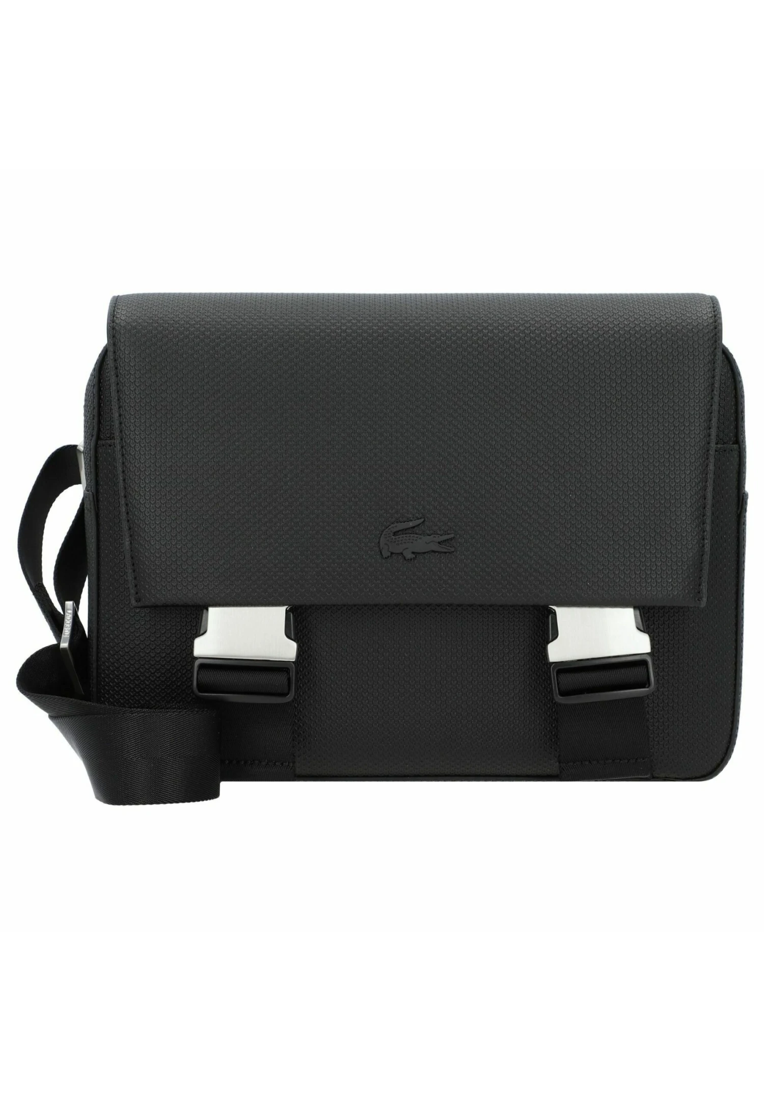 Lacoste Chantaco Messenger 30 Cm - Schoudertas - Noir 1 Lacoste Chantaco Messenger 30 Cm - Schoudertas - Noir